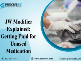 JW Modifier Conceptual illustration representing the use of JW Modifier in medical billing.