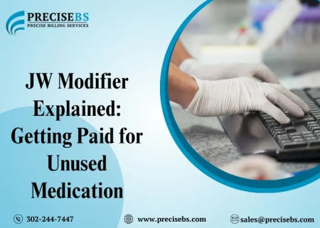 JW Modifier Conceptual illustration representing the use of JW Modifier in medical billing.